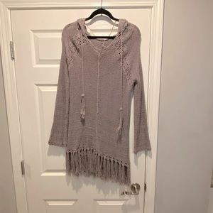 Hooded Sweater Dress